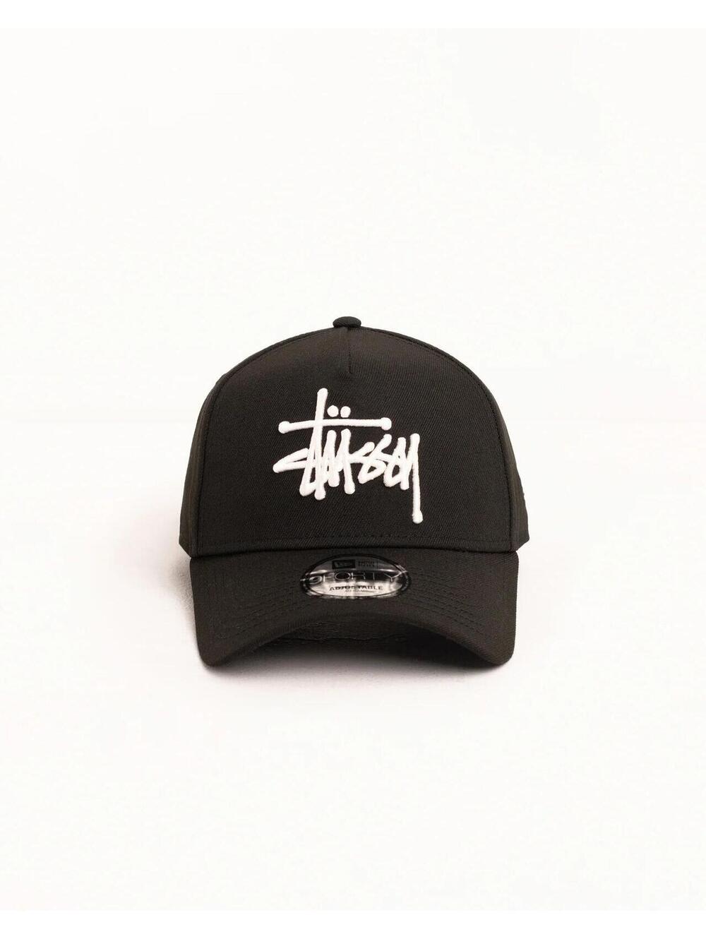 Stussy New Era 9Forty Basic Snapback Black